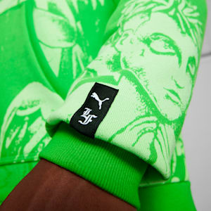 Sudadera PUMA HOOPS x LAFRANCÉ para hombre, PUMA Green, extralarge