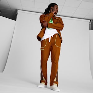 Pants PUMA x LAFRANCÉ, Teak-Chestnut Brown, extralarge