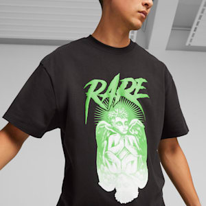Camiseta PUMA HOOPS x LAFRANCÉ de hombre, PUMA Black, extragrande