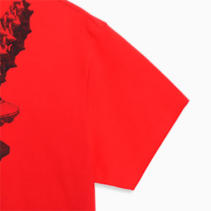 メンズ バスケットボール HOOPS x LAFRANCE ホリデイ Tシャツ, For All Time Red, extralarge-JPN