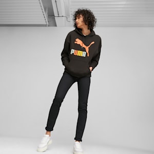 Kangourou à logo CLASSICS, femme, Noir Puma, très grand