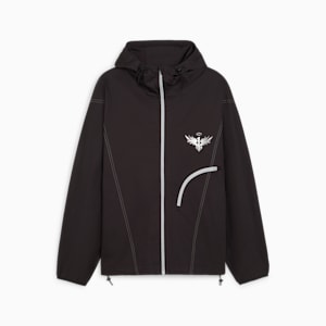 Chamarra de baloncesto Dime PUMA x LAMELO BALL Toxic para hombre, PUMA Black, extralarge