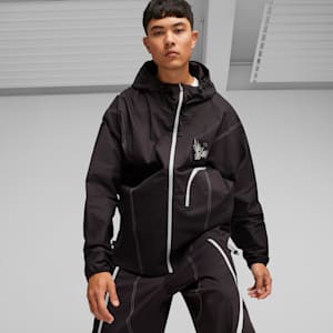 MELO x TOXIC Basketball Dime Men's Jacket, PUMA Black, extralarge-IND