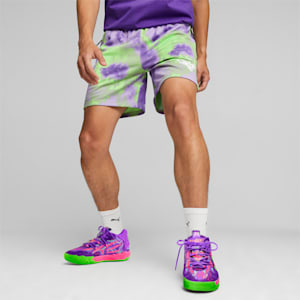 MELO x TOXIC Men's Basketball Shorts, Team Violet, extralarge-IND