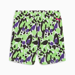 MELO x TOXIC Men's Basketball Shorts, Green Gecko, extralarge-IND