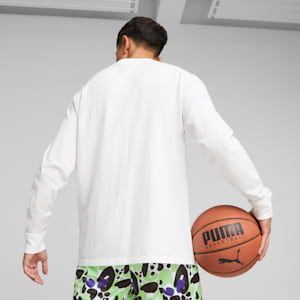 PUMA x LAMELO BALL Toxic Men's Long Sleeve Basketball Tee, PUMA White, extralarge