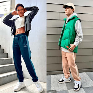 ユニセックス T7 トラックパンツ ストレート, Dusty Tan, extralarge-JPN