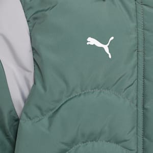 Mercedes-AMG PETRONAS MT7 Ecolit Youth Padded Jacket, Eucalyptus, extralarge-IND