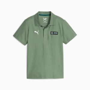 Mercedes-AMG PETRONAS Youth Pique Polo, Eucalyptus, extralarge-IND