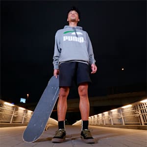 メンズ スケートボード フーディー, Medium Gray Heather, extralarge-JPN