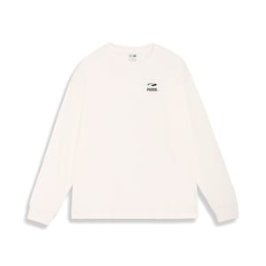 メンズ スケートボード Tシャツ CO 長袖, PUMA White, extralarge-JPN