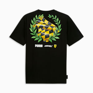 SCUDERIA FERRARI x JOSHUA VIDES Men's Tee, PUMA Black, extralarge