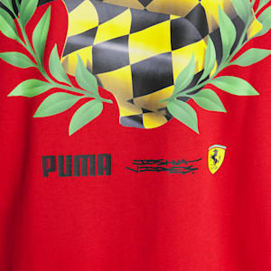 Camiseta SCUDERIA FERRARI x JOSHUA VIDES para hombre, Rosso Corsa, extralarge