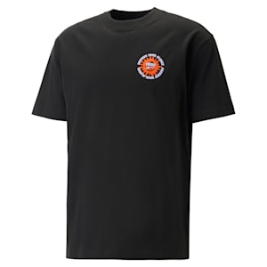 DOWNTOWN Graphic Men's T-Shirt, PUMA Black