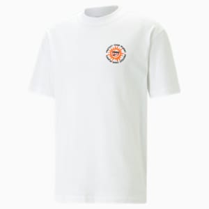DOWNTOWN Graphic Men's Relaxed Fit T-Shirt, PUMA White, extralarge-IND