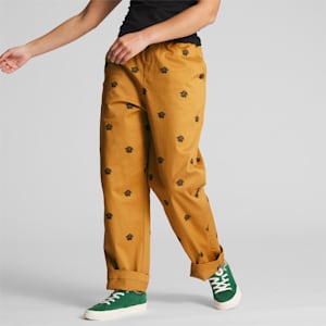 Pants de básquetbol para mujer PUMA x TROPHY HUNTING, Apple Cinnamon-AOP, extralarge