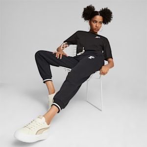ウィメンズ PUMA SQUAD スウェットパンツ, PUMA Black, extralarge-JPN