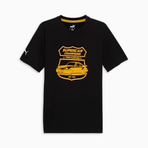 Playera Porsche Legacy Garage Crews Las Vegas para hombre, PUMA Black, extralarge