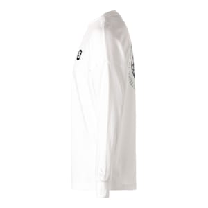 ユニセックス K7D1+ 長袖 Tシャツ, PUMA White