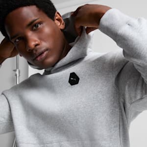 RUDAGON Men's Hoodie, Light Gray Heather, extralarge