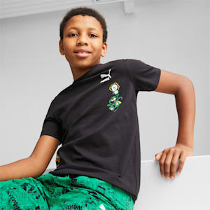 Classics Super PUMA Youth Regular Fit T-Shirt, PUMA Black, extralarge-IND