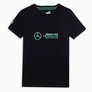 Mercedes-AMG Petronas Motorsport Youth Logo T-shirt, PUMA Black, extralarge-IND