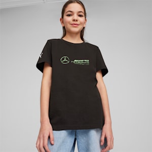 Mercedes-AMG Petronas Motorsport Youth Logo T-shirt, PUMA Black, extralarge-IND