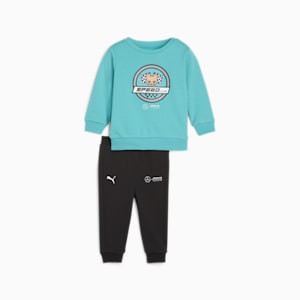 Two-Piece Mercedes-AMG Petronas Motorsport Toddlers' Jogger Set II, Sheen Green, extralarge