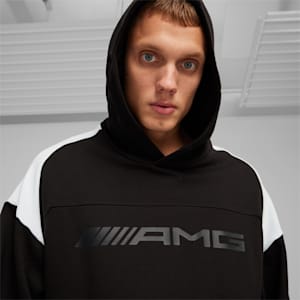 Sudadera con capucha para hombre AMG Statement Motorsports, PUMA Black, extralarge