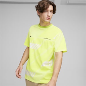 AMG Statement Men's Motorsport T-shirt, Electric Lime, extralarge-IND