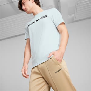 Mercedes-AMG Motorsport Statement Men's Track Pants, Prairie Tan, extralarge