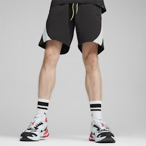 AMG Men's Motorsport Sweat Shorts, PUMA Black, extralarge-IND