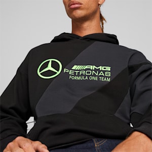 Mercedes-AMG Petronas F1® Motorsport Statement Men's Hoodie, PUMA Black, extralarge