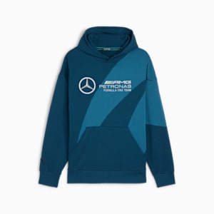 Mercedes-AMG Petronas F1® Motorsport Statement Men's Hoodie, Ocean Tropic, extralarge