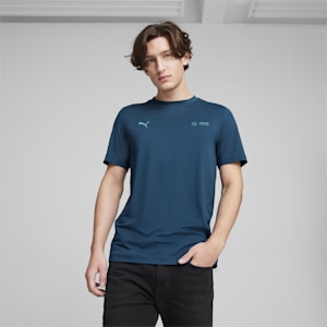 Mercedes-AMG Petronas Motorsport Men's Cloudspun T-shirt, Ocean Tropic, extralarge-IND
