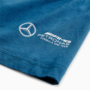 Mercedes-AMG PETRONAS Men's Crew-Neck Tee, Ocean Tropic, extralarge-IND