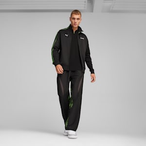 Mercedes-AMG PETRONAS MT7 Motorsport Men's Track Jacket, PUMA Black, extralarge-IND