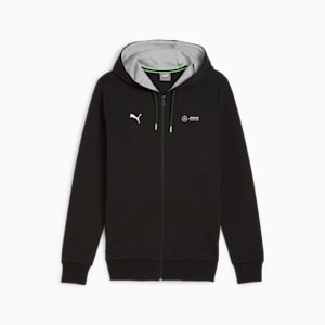 Chamarra con capucha para hombre Mercedes-AMG Petronas Motorsport, PUMA Black, extralarge