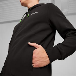 Mercedes AMG-Petronas F1® Motorsport Men's Hooded Sweat Jacket, new Cheap Jmksport Jordan Outlet Black, extralarge