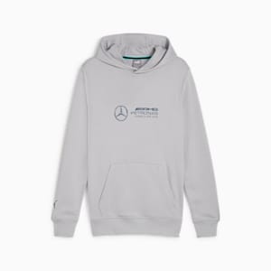 Sudadera con capucha para hombre Mercedes-AMG Petronas Motorsport, Team Silver, extralarge