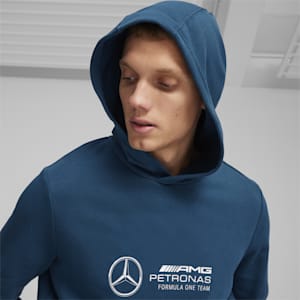 Mercedes-AMG Petronas Motorsport Men's Hoodie, Ocean Tropic, extralarge-IND