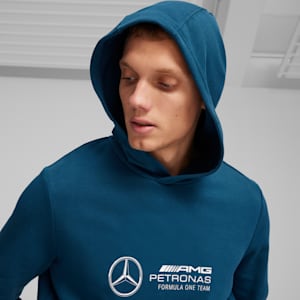 Sudadera con capucha para hombre Mercedes-AMG Petronas Motorsport, Ocean Tropic, extralarge