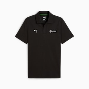Mercedes-AMG Petronas Motorsport Jacquard Men's Polo, PUMA Black, extralarge-IND