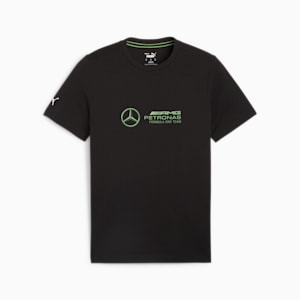 Mercedes-AMG Petronas Motorsport Men's Logo T-shirt, PUMA Black, extralarge-IND