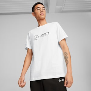 Playera para hombre Mercedes-AMG Petronas Motorsport Logo, PUMA White, extralarge