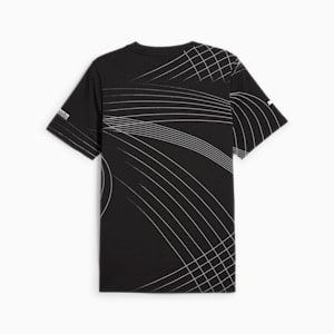 Mercedes-AMG Petronas Motorsport Men's Printed Logo T-shirt, PUMA Black, extralarge-IND