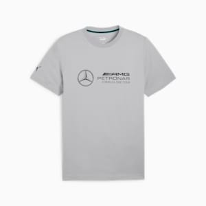 Mercedes-AMG Petronas Motorsport Men's Logo T-shirt, Team Silver, extralarge-IND