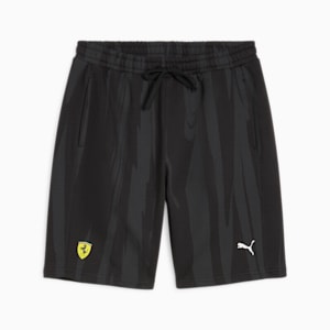 Scuderia Ferrari Race Men's AOP Shorts, PUMA Black, extralarge