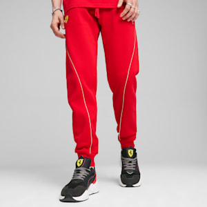 Scuderia Ferrari Men's Motorsport Race Sweat Pants, Rosso Corsa, extralarge