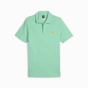 Scuderia Ferrari Men's Motorsport Race Polo, Frozen Green, extralarge-IND